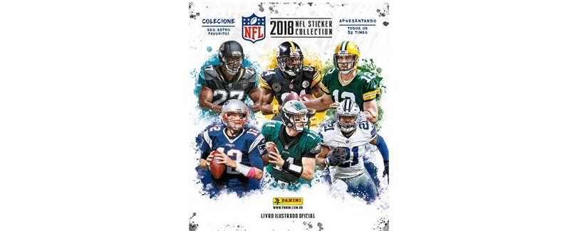 Temporada 2018-2019 da NFL ganha álbum de figurinhas oficial da Panini