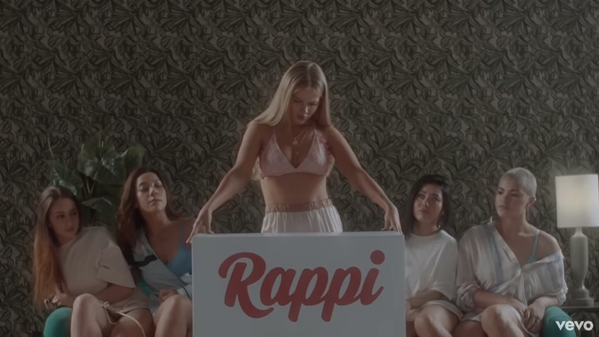 Rappi faz ação em novo videoclipe da cantora Luísa Sonza