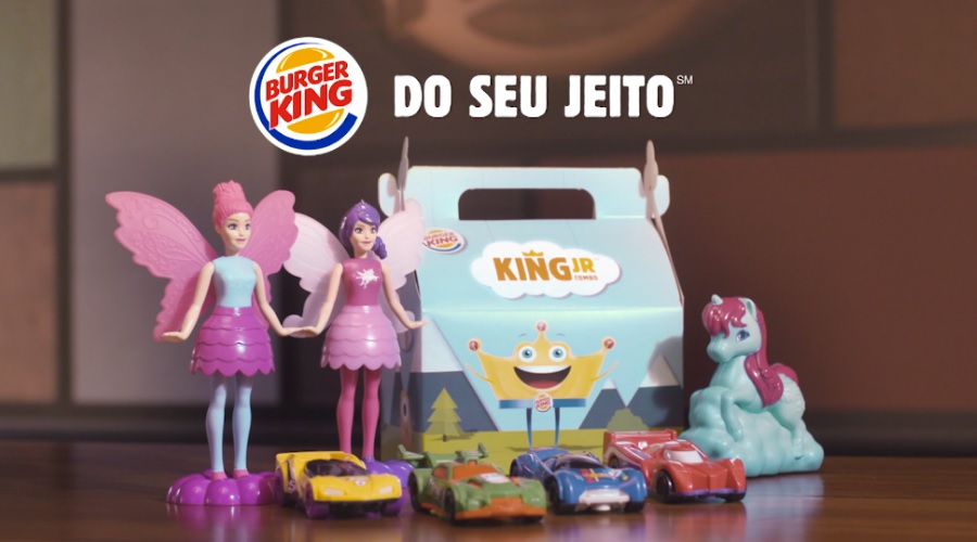 Burger King traz de volta Barbie e Hot Wheels para o King Jr.