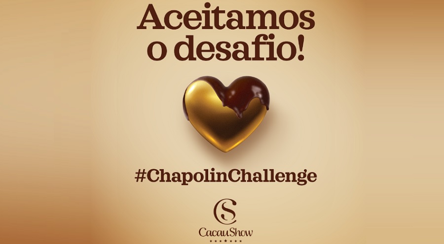 Cacau Show entra no “Chapolin Challenge” e faz ação em São Paulo