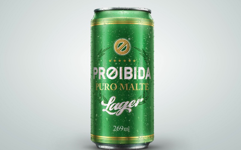 Cerveja Proibida amplia portfólio e lança a Puro Malte Lager