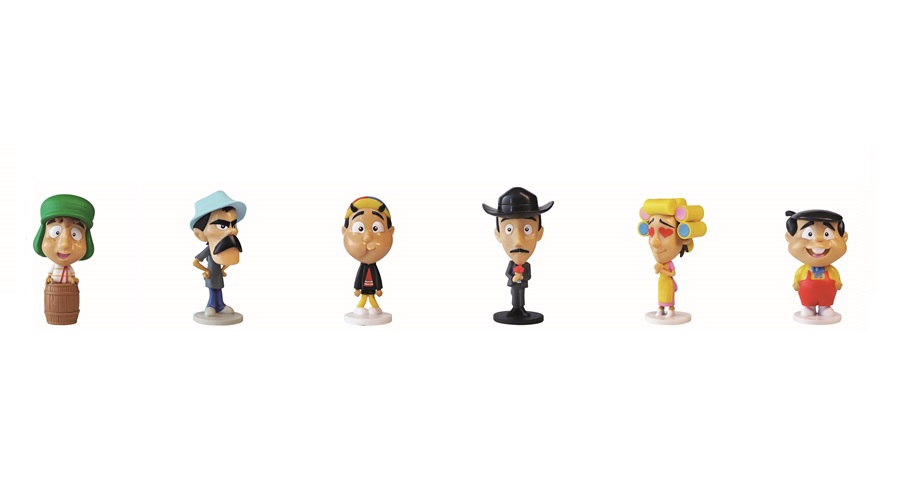 Bob’s une Chespirito e Turma do Chaves em nova campanha de Toy Arts