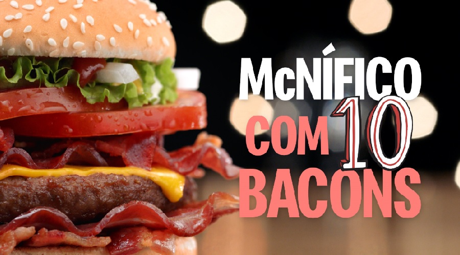 McDonald’s apresenta novas versões do McNífico Bacon em campanha da DPZ&T