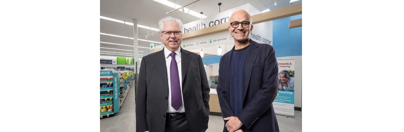 Walgreens Boots Alliance e Microsoft formam parceria estratégica para transformar o tratamento de saúde