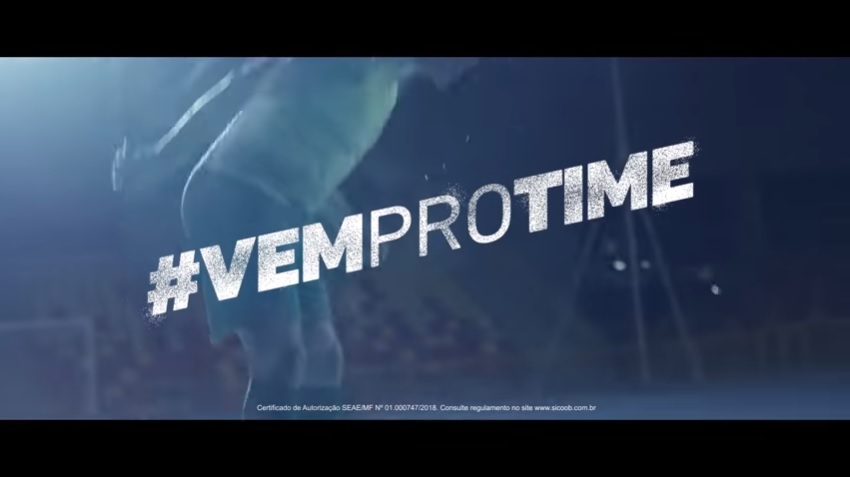 Sicoob lança campanha promocional #Vemprotime