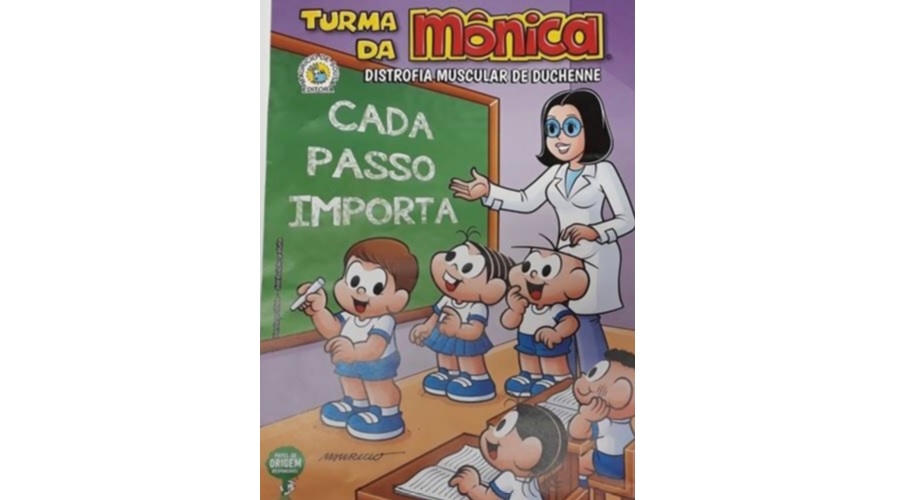 Sarepta e Mauricio de Sousa lançam personagem da Turma da Mônica com doença rara