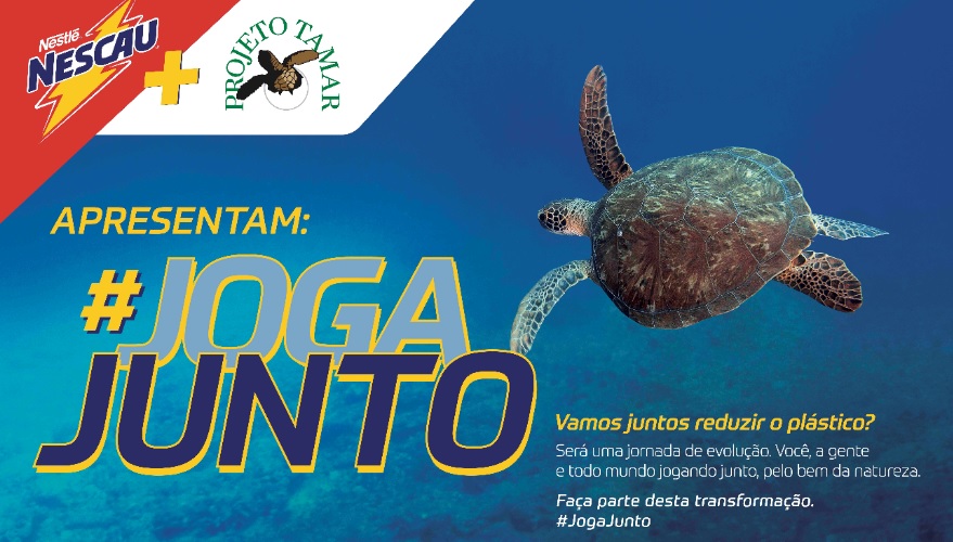 Nescau anuncia parceria com o Projeto Tamar #JogaJunto
