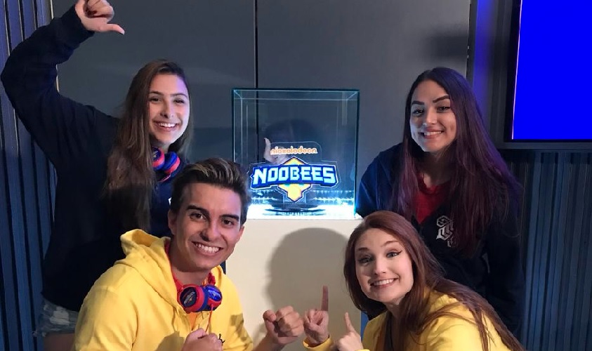 Nickelodeon lança campanha com influenciadores gamers para estreia de ‘Noobees’