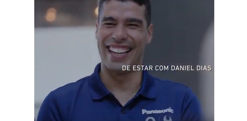 Panasonic cria vídeo para homenagear o nadador Daniel Dias