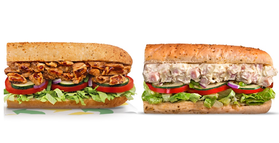 Subway lança promoção com dois sanduíches sucesso da marca