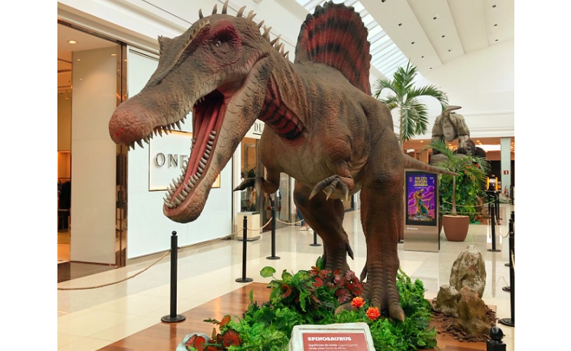 BH Shopping recebe exposição “T-Rex Park Tour”