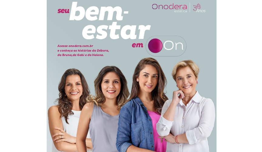 Onodera Estética lança campanha com histórias de clientes