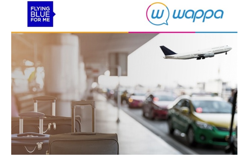 Wappa firma parceria com Air France-KLM para traslado de passageiros com desconto
