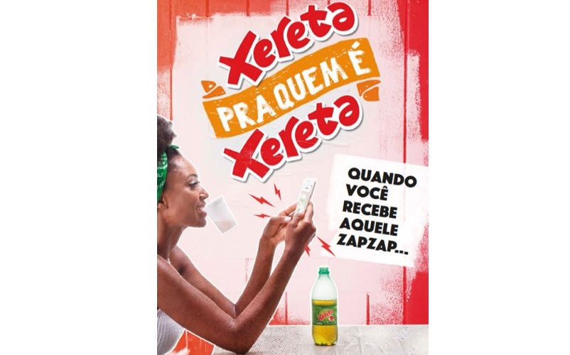 Nova campanha da marca de refrigerantes Xereta reafirma fórmula de que bom humor traz maior proximidade