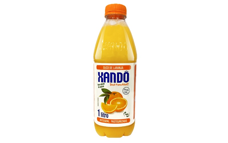Xandô apresenta nova embalagem para os sucos de laranja