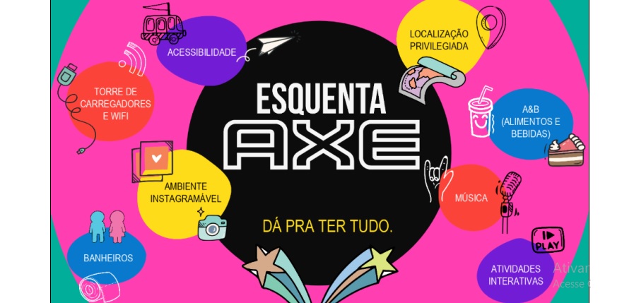 AXE apresenta o “Esquenta Axe” no Lollapalooza Brasil