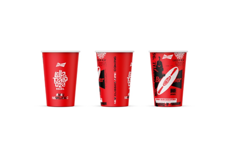 Budweiser distribui prêmios e ingressos para o Lollapalooza Brasil nos copos do festival