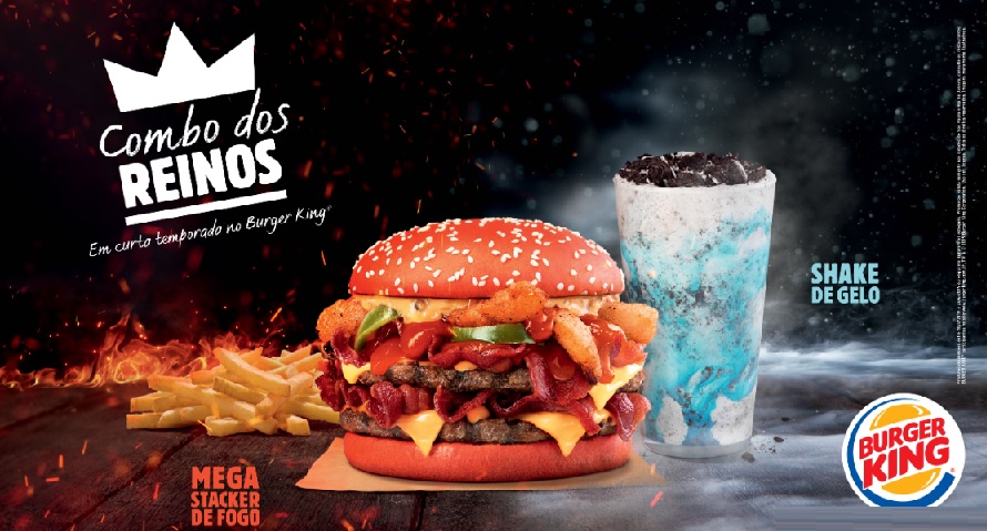 Burger King apresenta ‘Combo do Reinos’