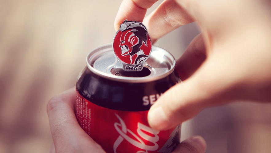 Coca-Cola junto com Marvel Studios apresenta Pin Tabs de Vingadores: Ultimato