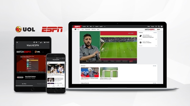 ESPN e UOL ampliam parceria para distribuição de canais lineares