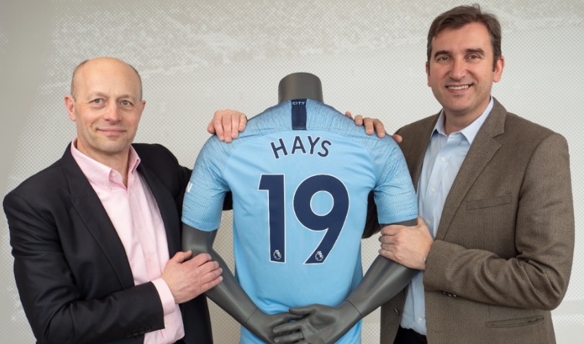 Hays renova parceria com Manchester City até 2023