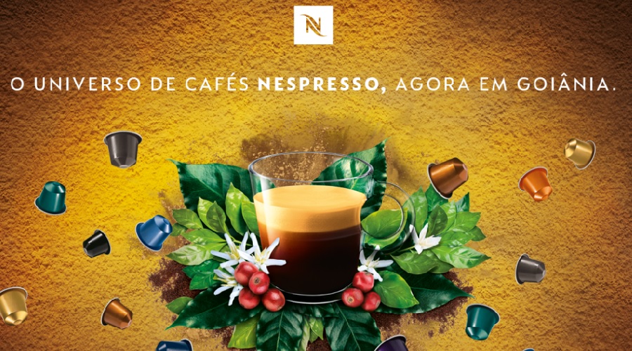 Nespresso chega a Goiânia com forte posicionamento de marca e mídia