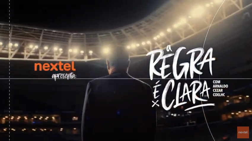 Nextel lança campanha “A Regra É Clara” com o ex-árbitro de futebol e comentarista Arnaldo Cezar Coelho