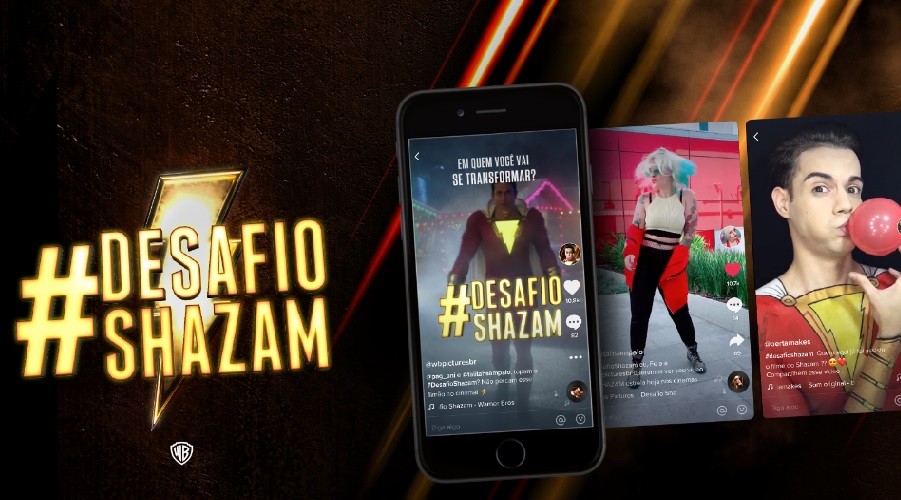 Warner Bros. Pictures lança #DesafioShazam para promover seu novo filme nos cinemas