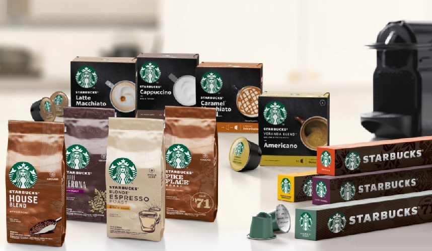 Nestlé lança cafés Starbucks At Home