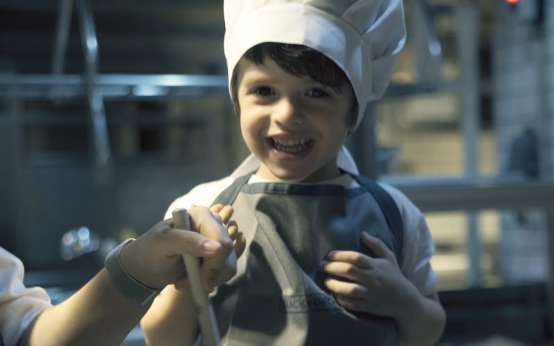 Ação da Black+Decker transforma filhos em chefs de cozinha