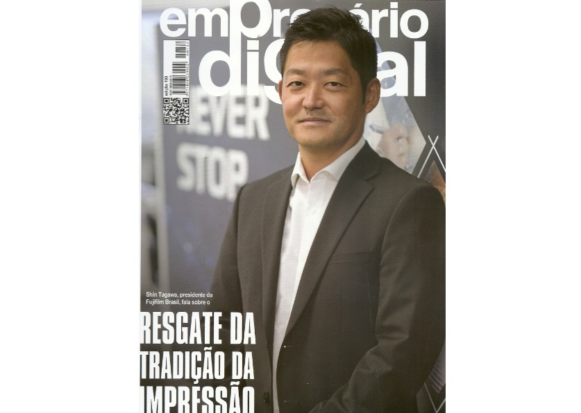 Shin Tagawa, presidente da Fujifilm Brasil, é destaque na Revista Empresário Digital edição nº 199