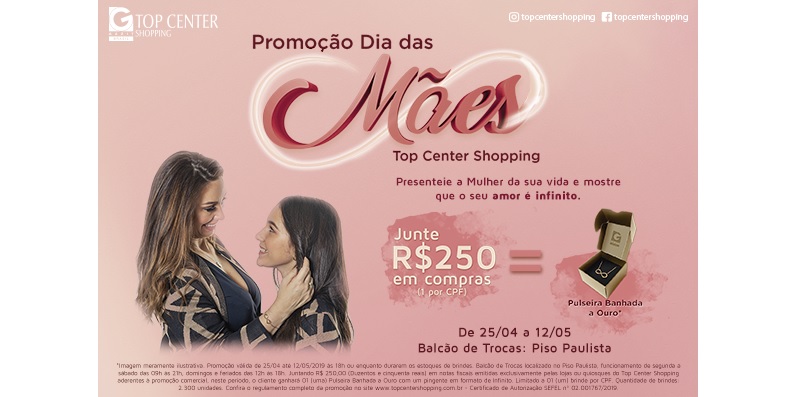 Shoppings de São Paulo presenteiam clientes com pulseira “Amor Infinito”