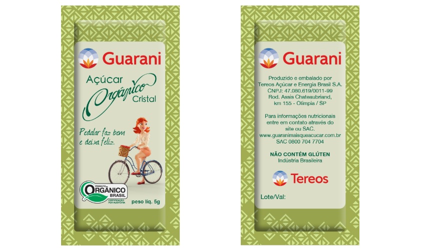 Guarani lança embalagem sachê de sua linha nova de açúcares