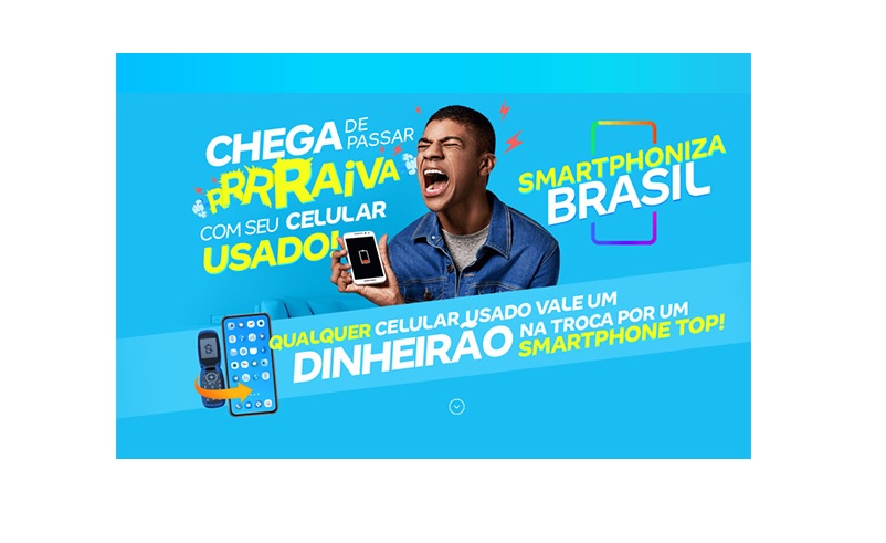 Magazine Luiza lança campanha para troca de smartphone