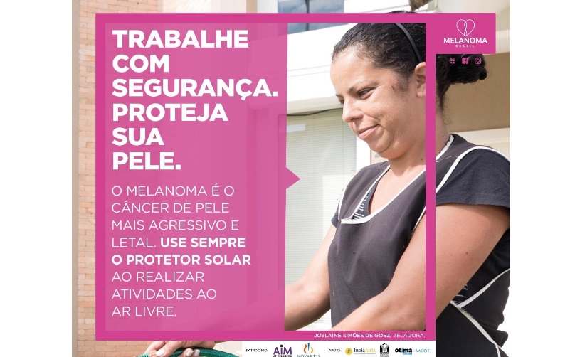Campanha do Instituto Melanoma Brasil faz alerta sobre câncer de pele