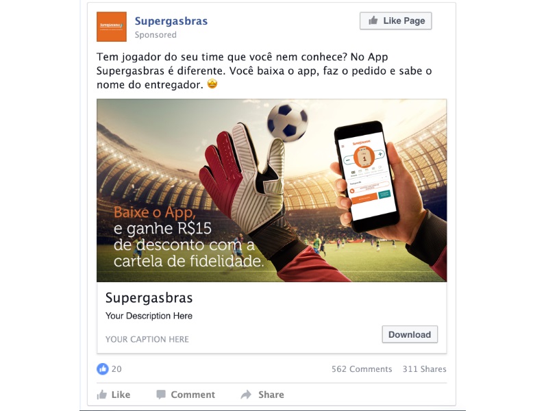 Supergasbras inicia campanha com foco em venda online