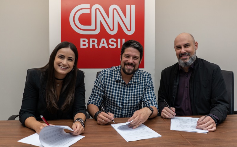 CNN Brasil anuncia a contratação de Mari Palma e Phelipe Siani