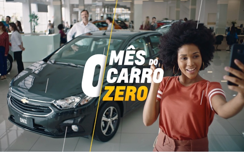 Chevrolet decreta julho como o mês oficial do carro zero