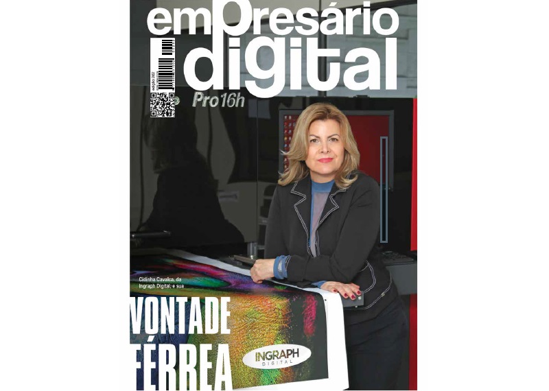 Cidinha Cavalca, é destaque na Revista Empresário Digital edição nº 202