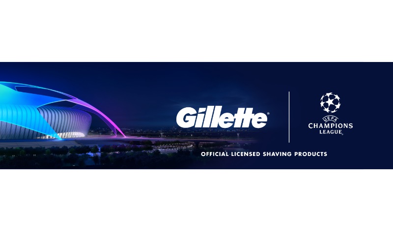 Gillette anuncia parceria com a Liga dos Campeões da UEFA