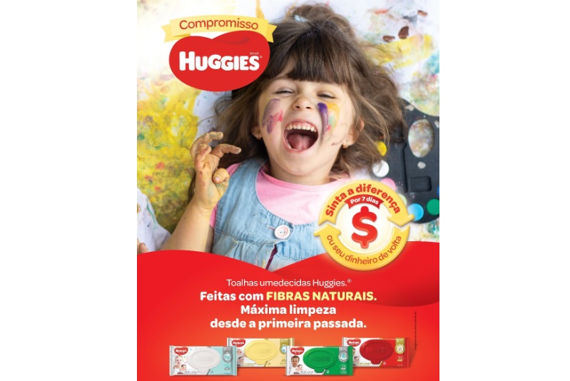 Huggies lança campanha para comprovar qualidade de produto