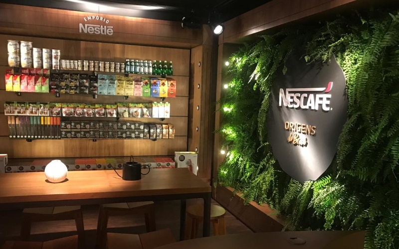 Nescafé abre Pop-Up Store no Shopping Market Place