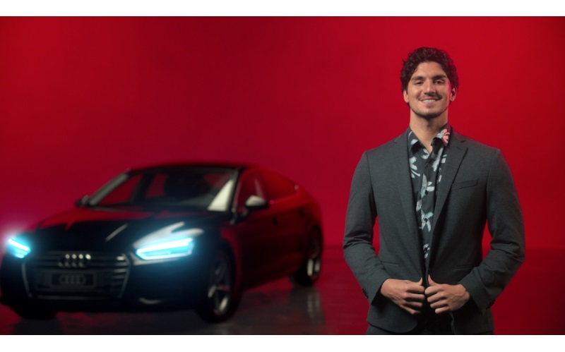 Gabriel Medina estrela nova campanha da Audi do Brasil