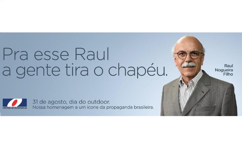 Raul Nogueira Filho é homenageado pela Central do Outdoor Bahia