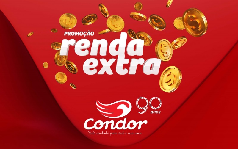 Condor lança a Promoção Renda Extra em comemoração aos 90 anos