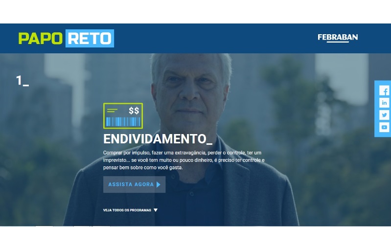 FEBRABAN lança campanha “Papo Reto” com Pedro Bial