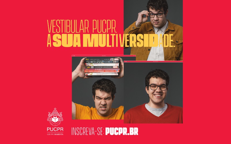 PUCPR lança campanha com histórias reais de seus estudantes