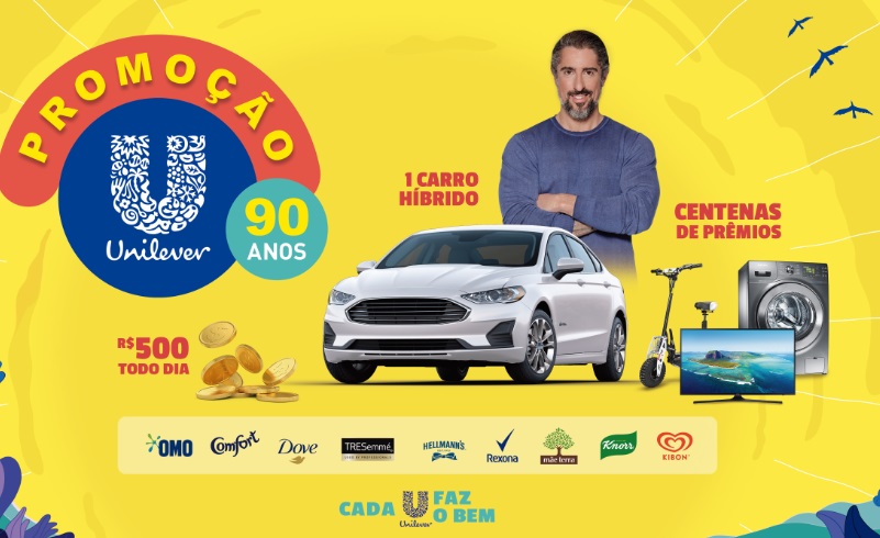 Accuracy cria promoção dos 90 anos da Unilever Brasil