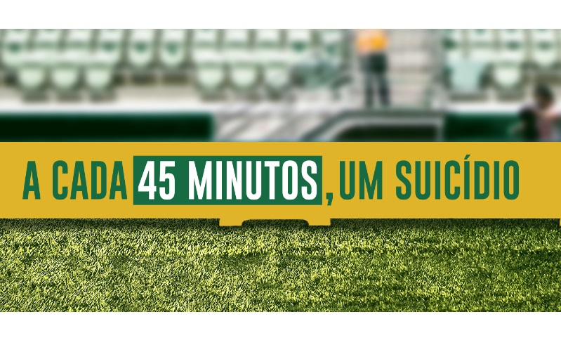 Em ação, Palmeiras exibirá símbolo do Setembro Amarelo