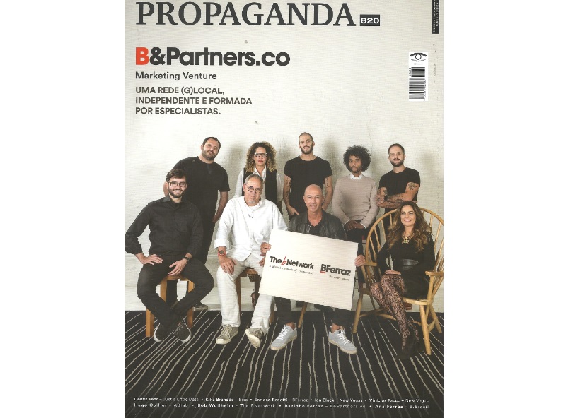 Revista Propaganda do mês de agosto destaca a agência BFerraz